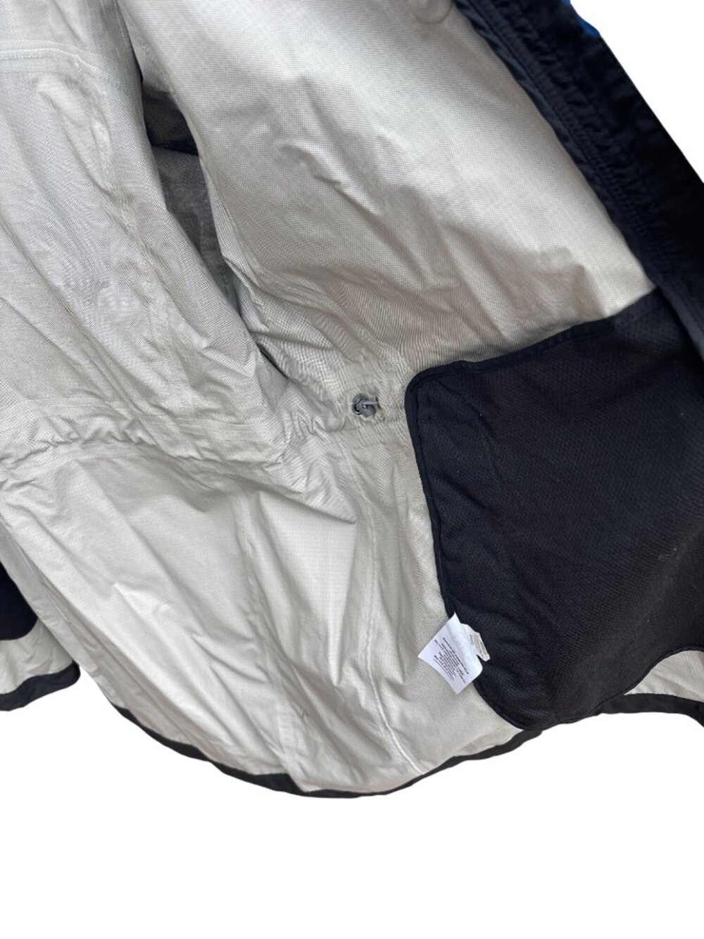 REI Co-Op Black Long Line Hooded Rain Jacket Women's Large Waterproof Gorpcore - Picture 11 of 14